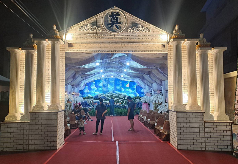 遺體接運與靈堂設立