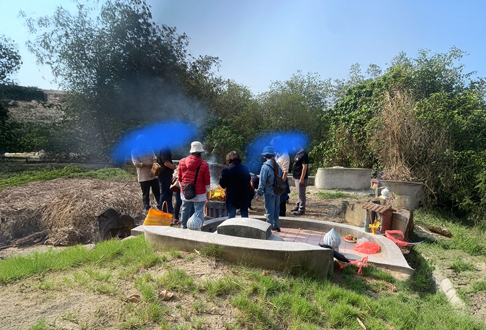 水上太保布袋撿骨祖墳遷葬